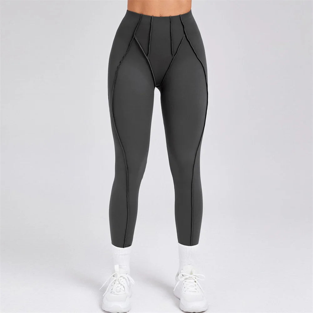 High Waist Flared Yoga Leggings for Women – Squat Proof Gym, Running & Workout Pants