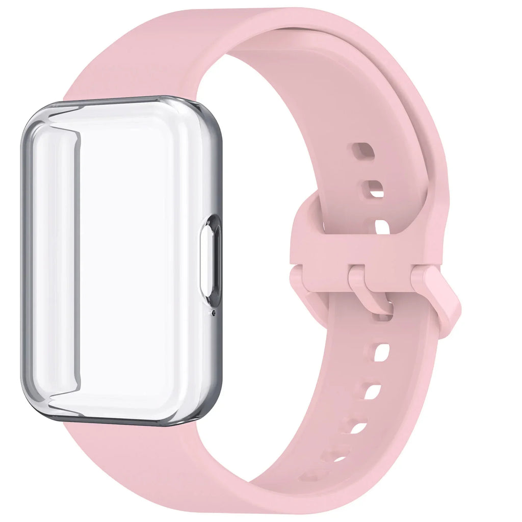 Samsung Galaxy Fit 3 Strap & Case – Silicone Band Cover Kit