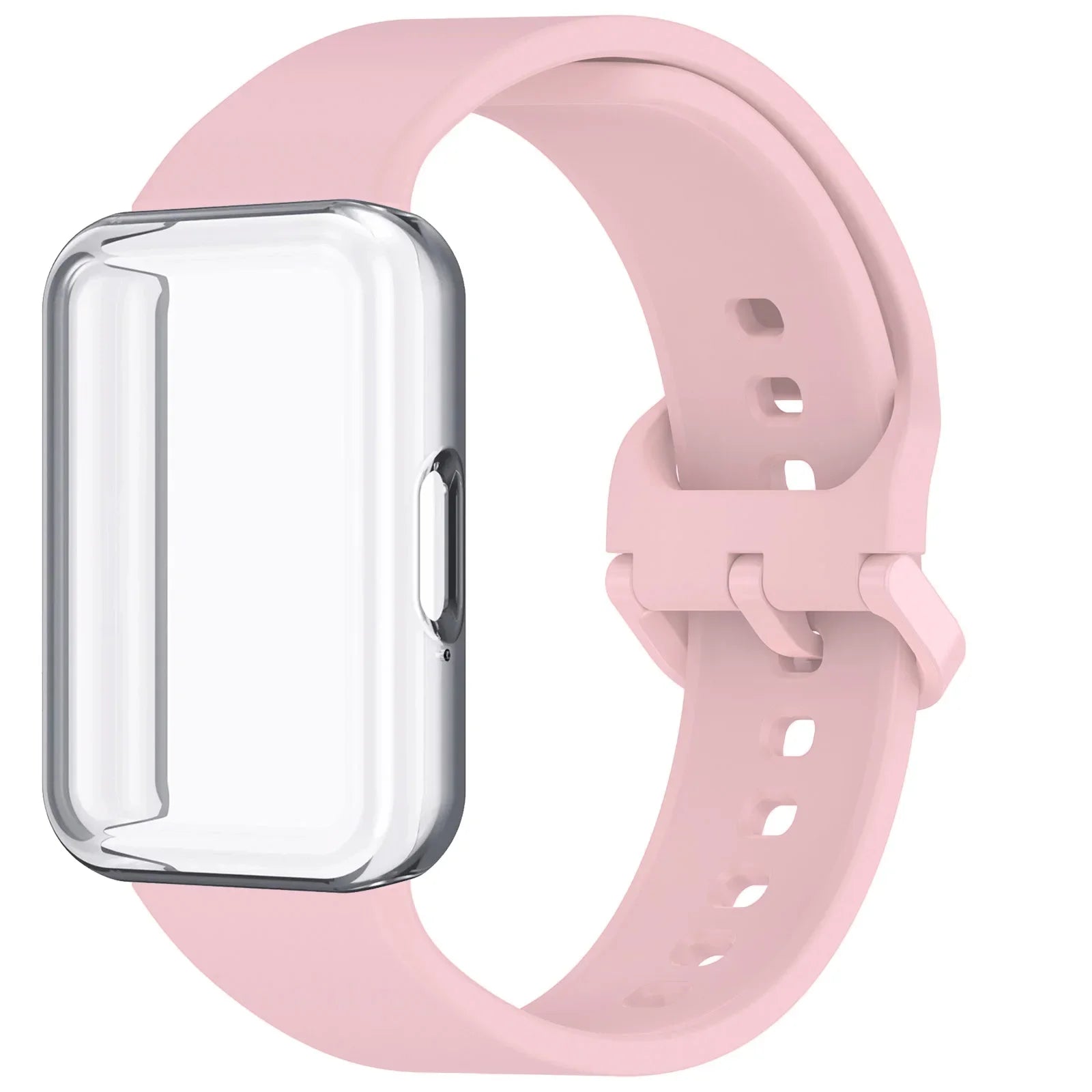 Samsung Galaxy Fit 3 Strap & Case – Silicone Band Cover Kit