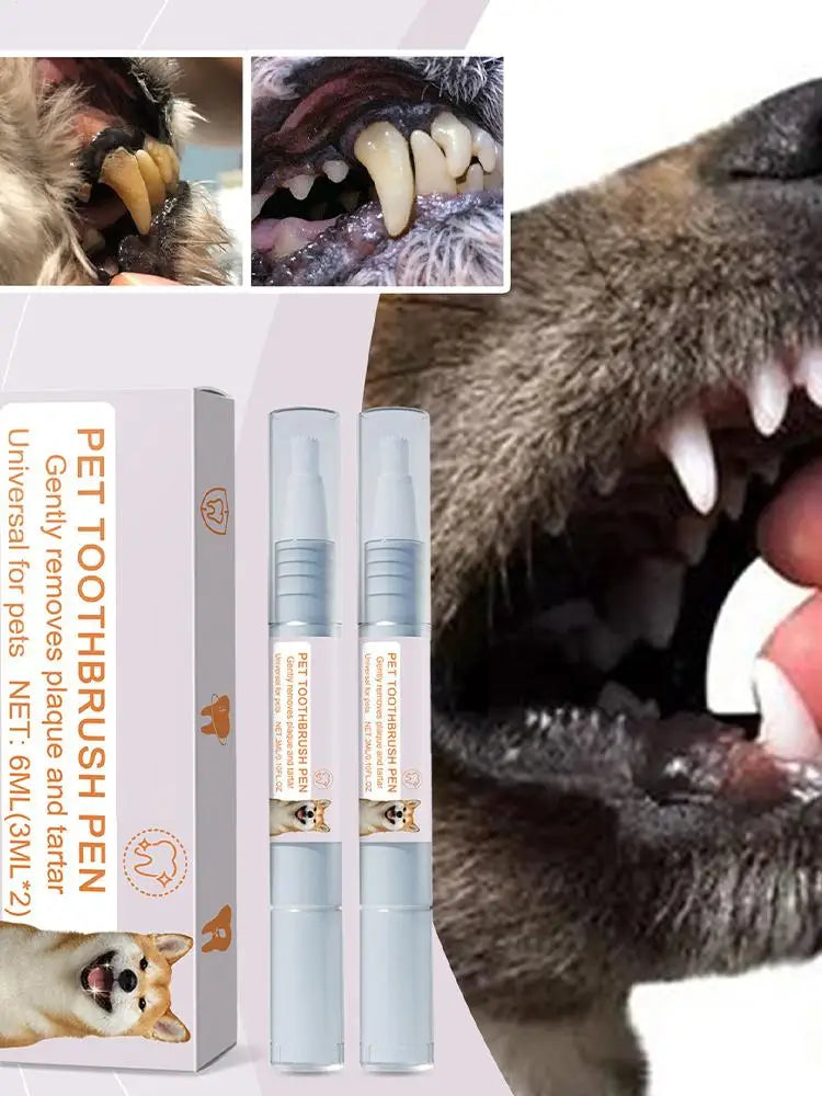 Pet Teeth Cleaning Pen for Dogs & Cats – Easy Dental Care for Fresh Breath