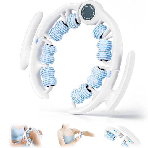 1pcs  Anti-Cellulite Roller Lymphatic Drainage Massager Fascia Blaster for Contoured Smoother Skin Sore Arms Relief Tool