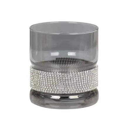 Luxury Diamond-Style Glass Cup – Heat-Resistant for Beer, Juice, Coffee & Whisky