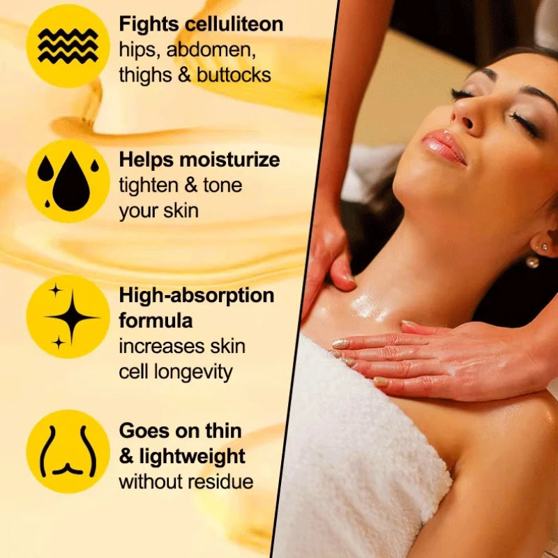 100/150/240ml Massage Essential Oil Open Back SPA Nourishing Deeply Nourishing Improves Dryness Moisturizing Body Essential Oil