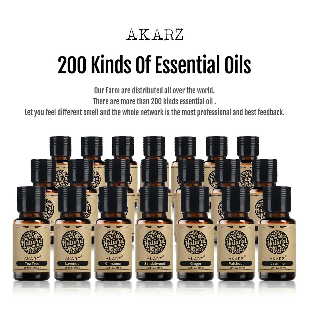AKARZ Professional Hot Sale Essential Oils Aromatic for Aromatherapy Diffusers Face Body Skin Care Massage Aroma Perfume Oil
