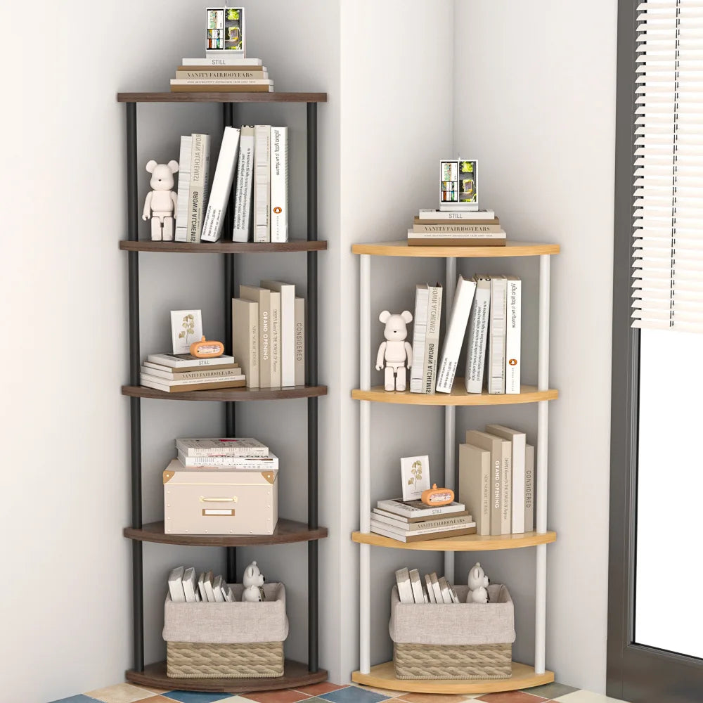 New Storage Shelf Organize Wall Corner Rack Practical Storage Rack Living Room/Kitchen/Bedroom Bookshelf Shelf Plant Rack