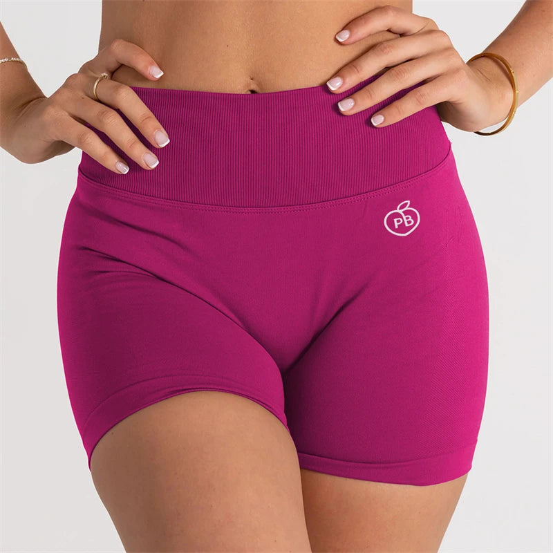 Bum Women V-Back Waist Shaping Scrunch Butt Shorts Fitness Training Yoga Clothing Butt Lifting Workout Leggings Cycling Sports