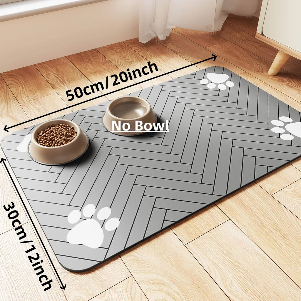 Waterproof Non-Slip Pet Feeding Mat for Dogs & Cat