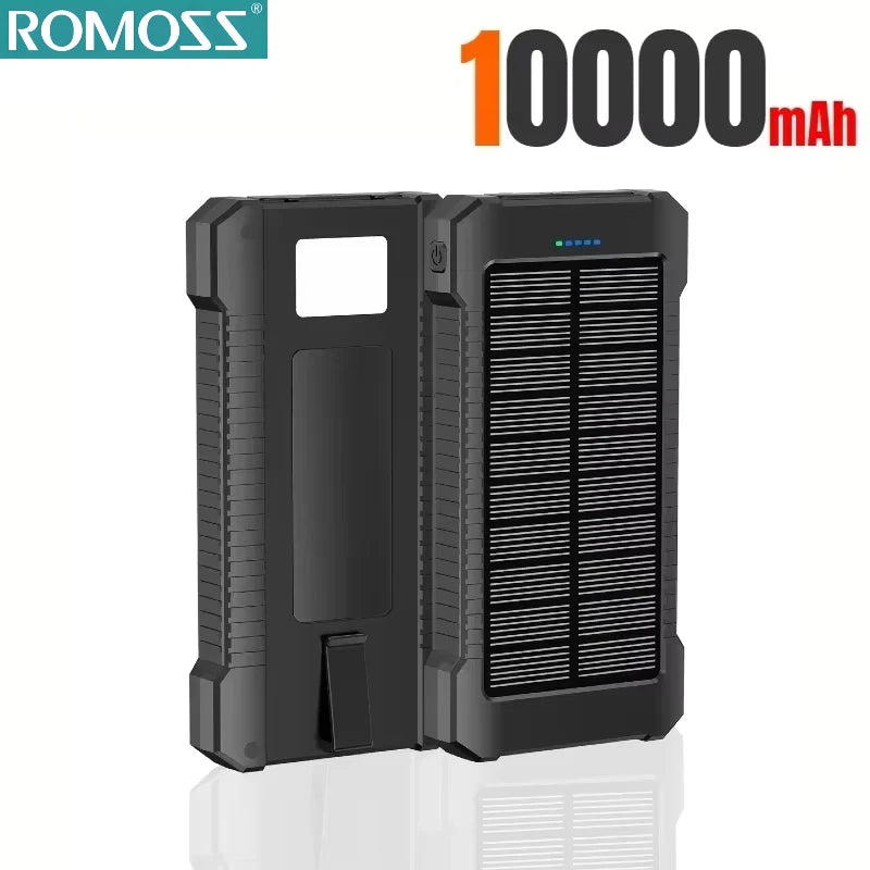 ROMOSS Solar Power Bank – 120W 500000mAh Fast Charging Battery