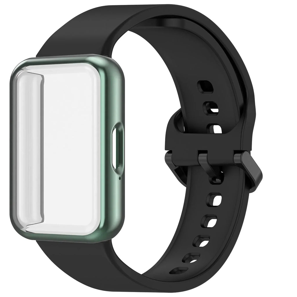 Samsung Galaxy Fit 3 Strap & Case – Silicone Band Cover Kit