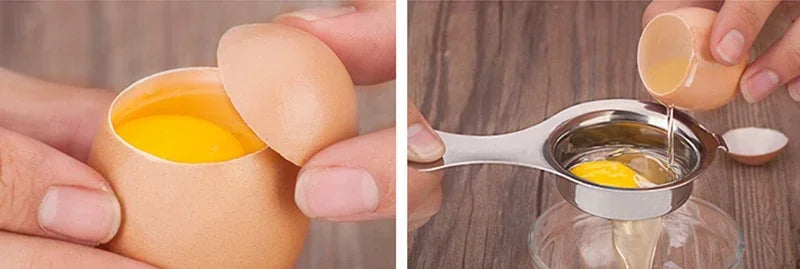 Stainless Steel Egg Topper Cutter – Boiled & Raw Egg Opener for Easy Cooking