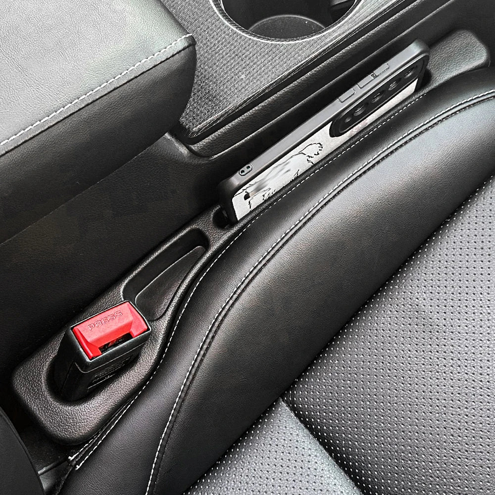 Car Seat Gap Filler – Leak Proof Phone & Wallet Holder Strip