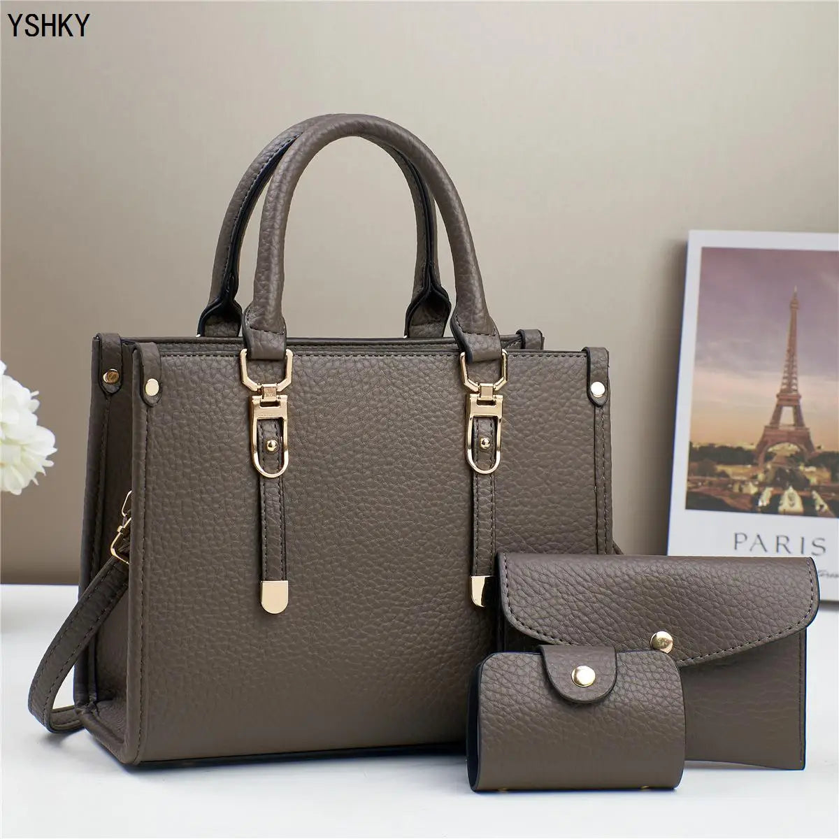 Women's Luxury Faux Suede Shoulder Bag – Stylish Winter Handbag