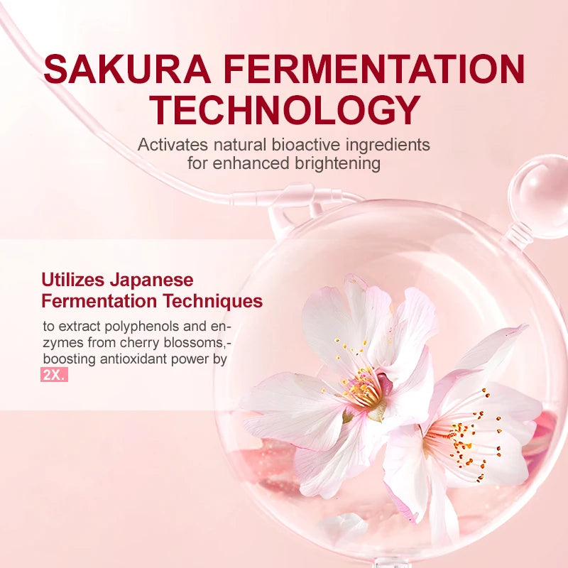 Retinol Anti-Wrinkle Face Set – Serum & Sakura Cream for Fine Lines Hydration & Anti-Aging