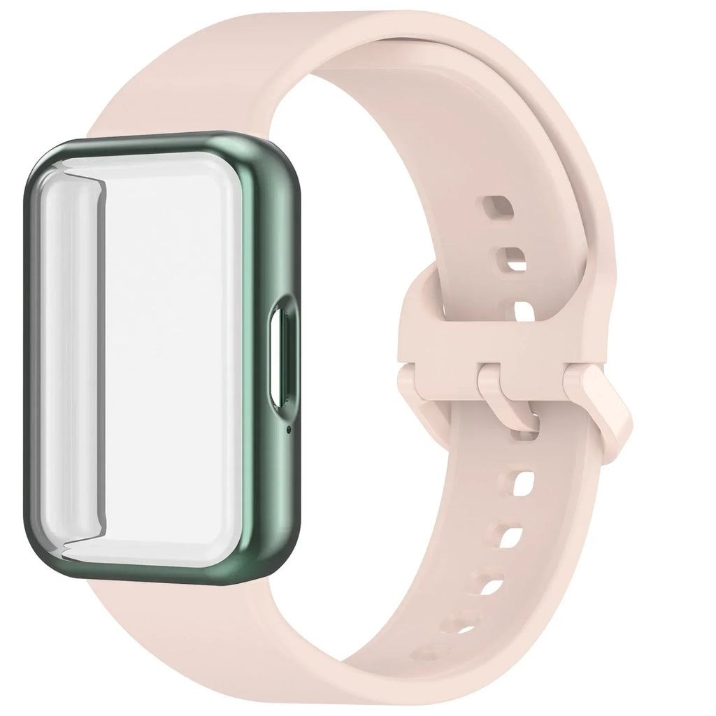 Samsung Galaxy Fit 3 Strap & Case – Silicone Band Cover Kit