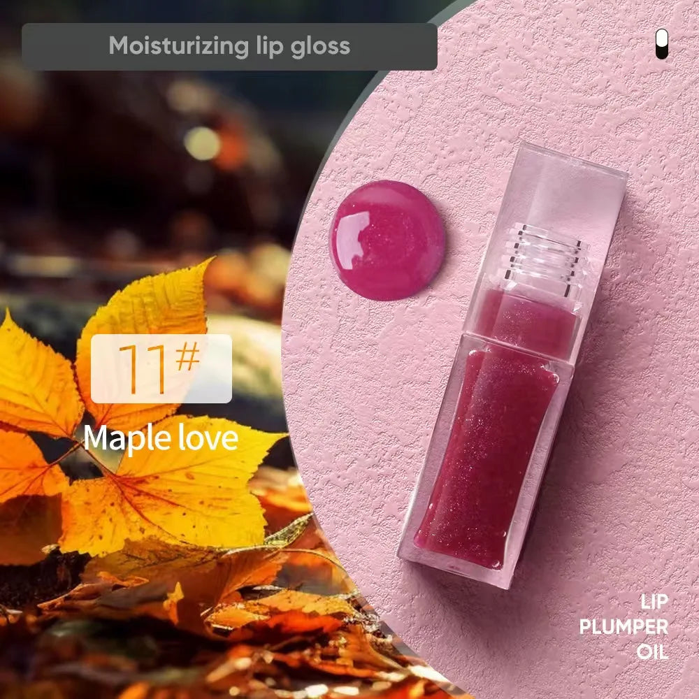 Hydrating Plumping Lip Gloss – Clear & Tinted, Long-Lasting & Waterproof