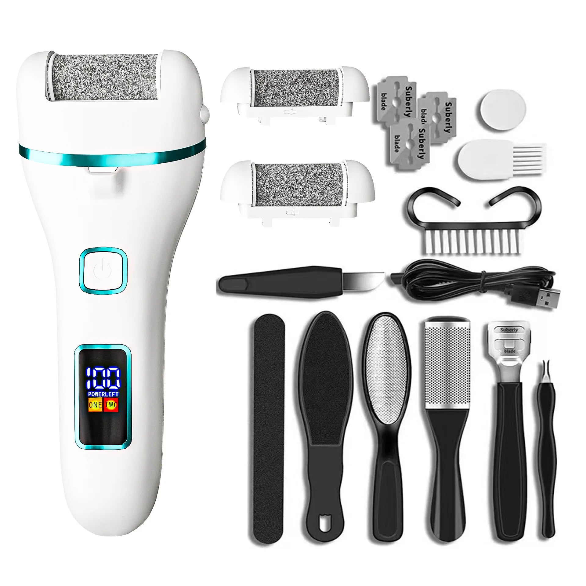 Electric Foot Callus Remover – Pedicure Grinder & Foot Care Tool