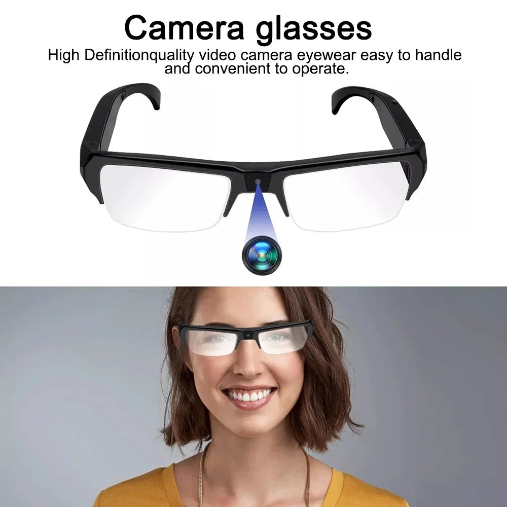 1080P HD Mini Camera Glasses Action Camcorder Outdoor Cycling Sports Security DVR Glasses Camera Sports Video Glasses
