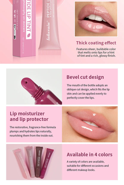 Hydrating 10ml Mirror Lip Glaze – Long-Lasting, Plumping & Nourishing Lip Oil