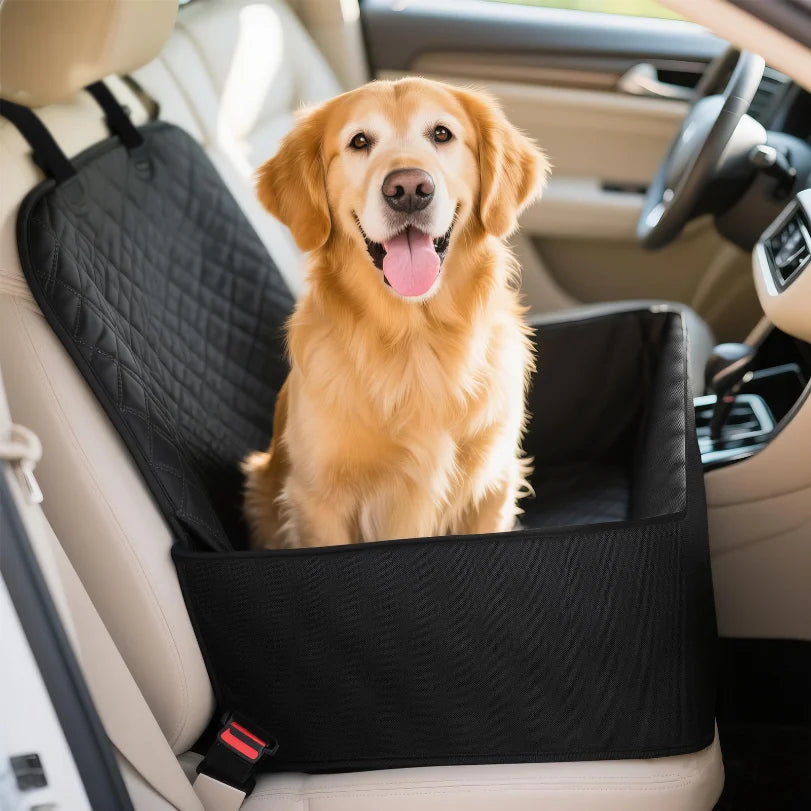 Waterproof Pet Car Seat Cushion Dog & Cat Passenger Seat Protector Mat Dirt-Proof Pet Travel Car Mat