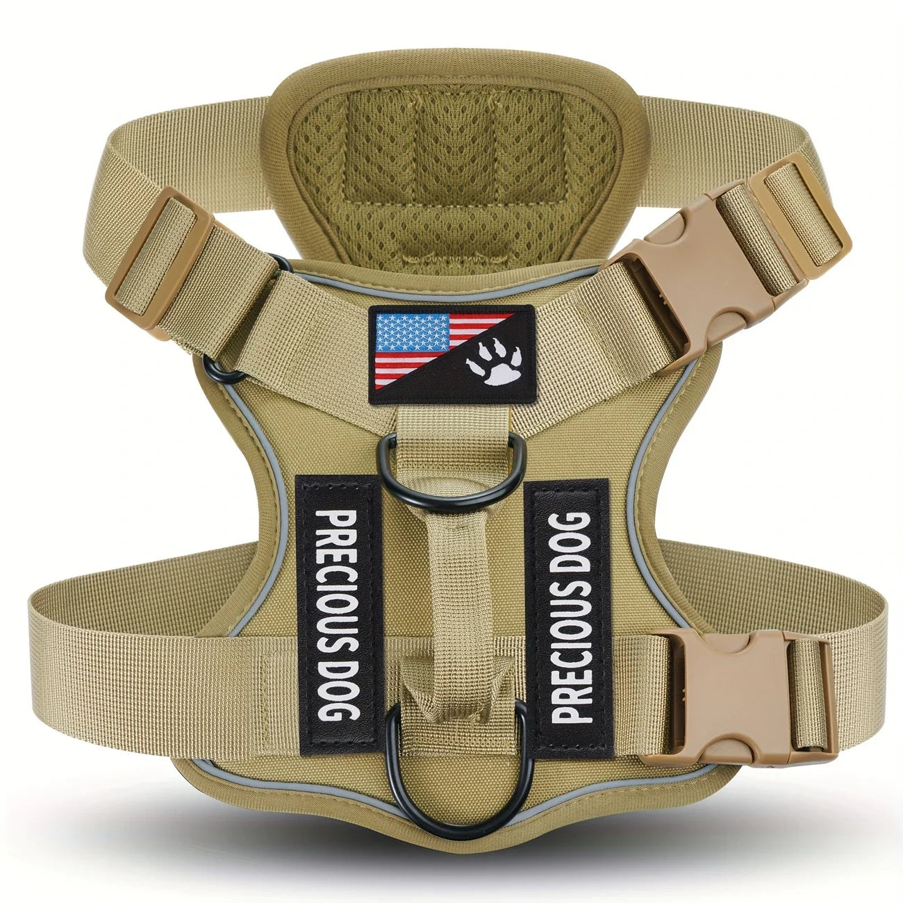 Tactical Dog Harness – Reflective No Pull Heavy Duty Vest