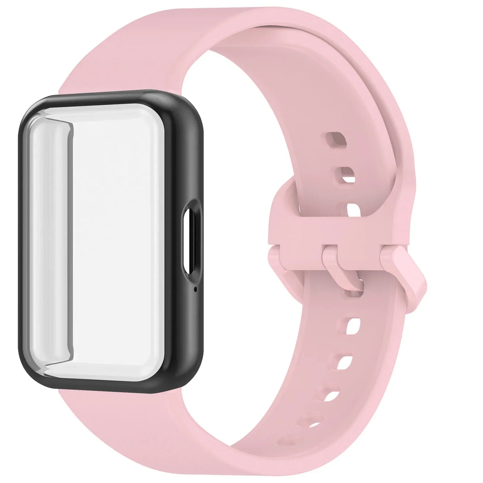 Samsung Galaxy Fit 3 Strap & Case – Silicone Band Cover Kit