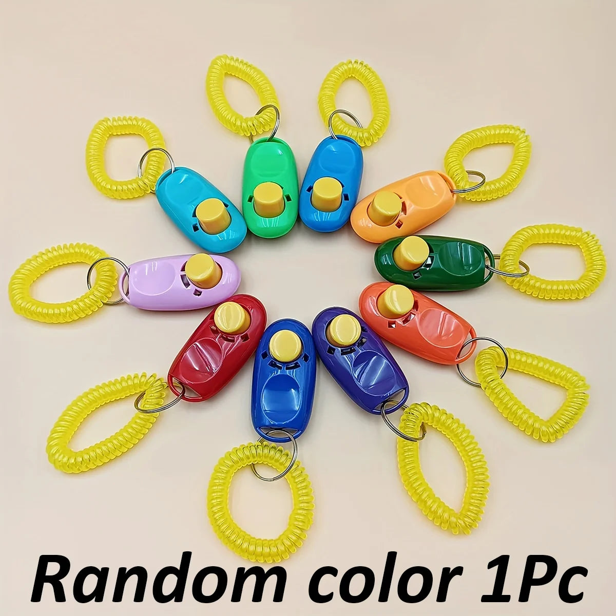 Dog Training Clicker – Pet Training Tool with Wrist Strap
