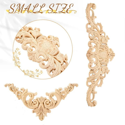 Decorative Wooden Appliques & Onlays for Furniture, Walls & Doors – DIY Wood Corner Frames