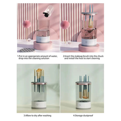Automatic Makeup Brush Cleaner & Dryer
