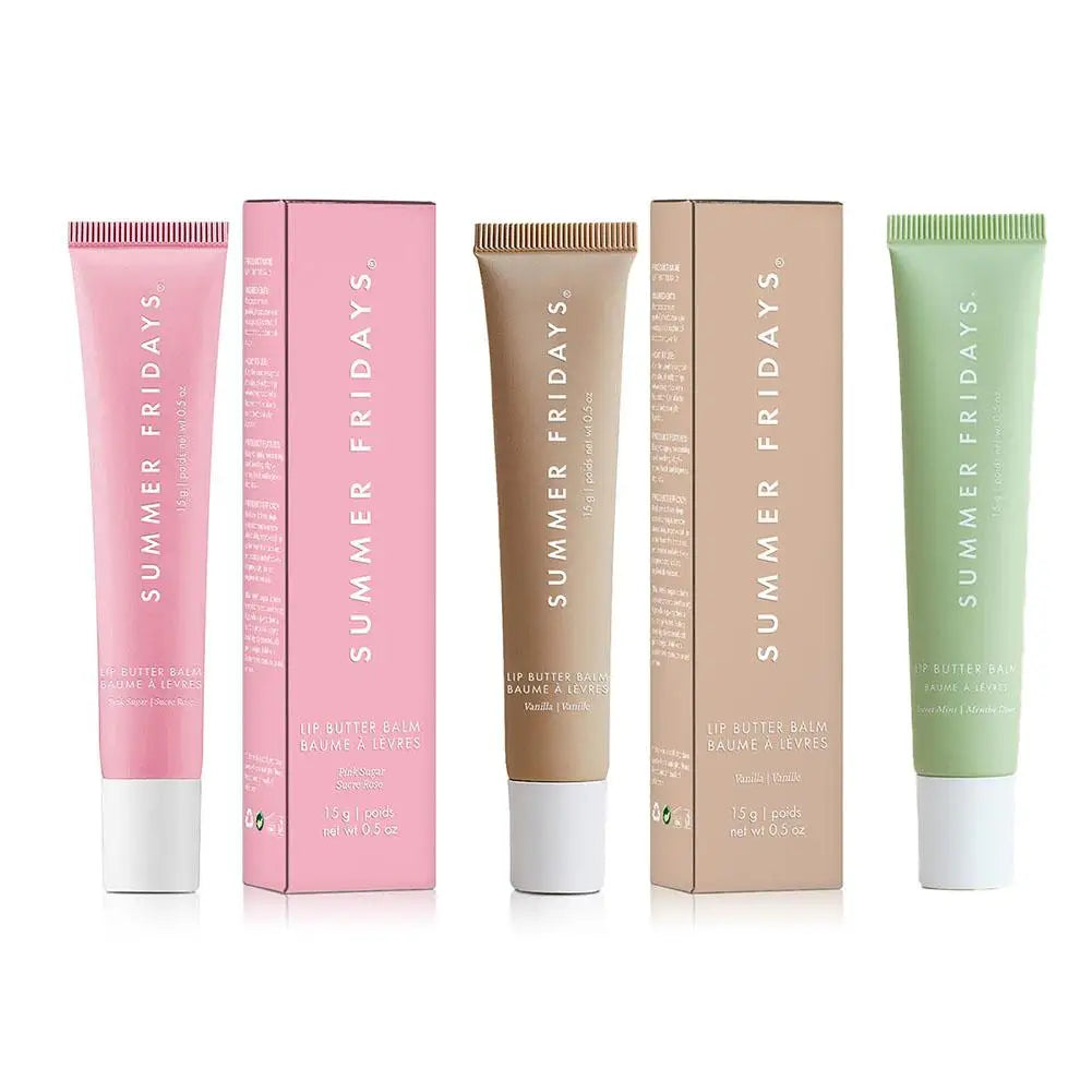 Moisturising Lip Butter Balm with Glossy Finish – Hydrating Lip Care for Soft Smooth Lips