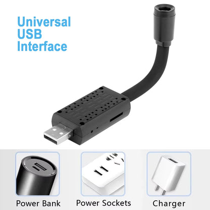 Portable Mini HD 1080P WiFi Wireless Camera – USB-Powered Motion Detection Surveillance Camcorder