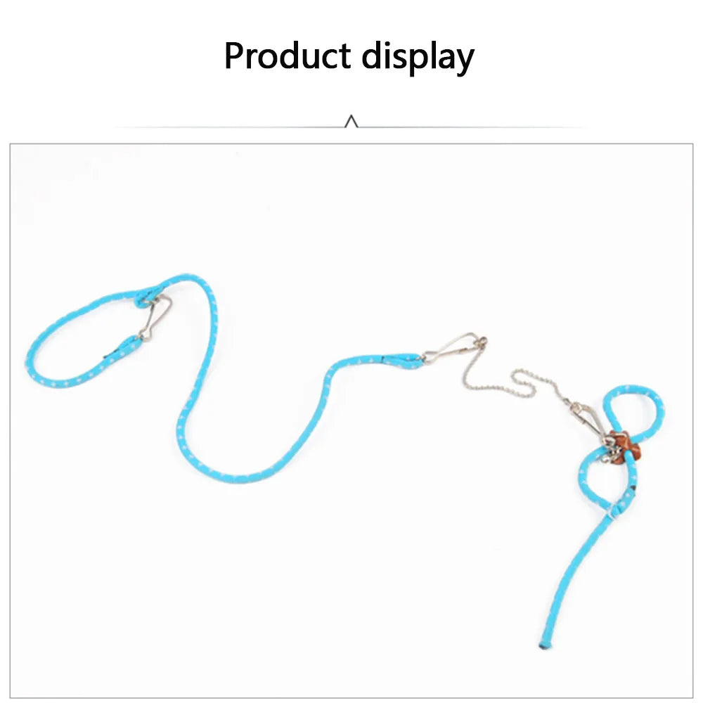 Adjustable Soft Harness & Leash Set for Small Pets – Hamsters, Rats & Ferrets