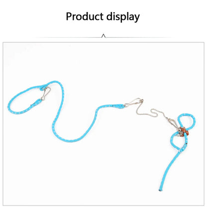 Adjustable Soft Harness & Leash Set for Small Pets – Hamsters, Rats & Ferrets