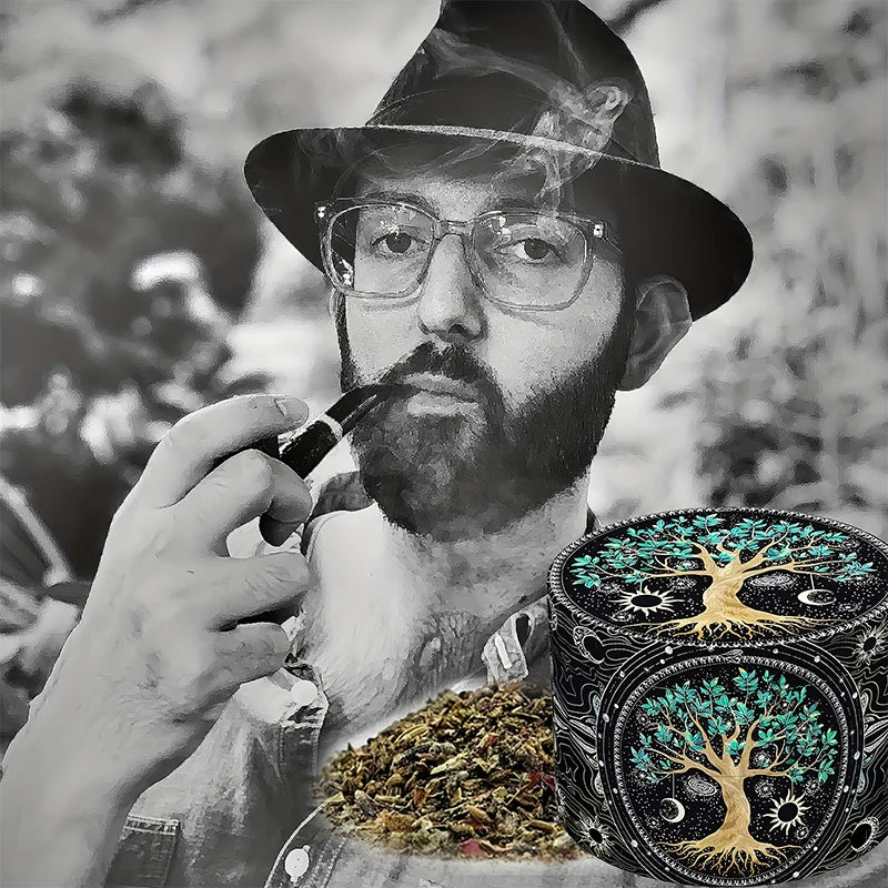 4-Layer Premium Metal Herb Grinder – Multifunctional Tobacco & Herb Crusher