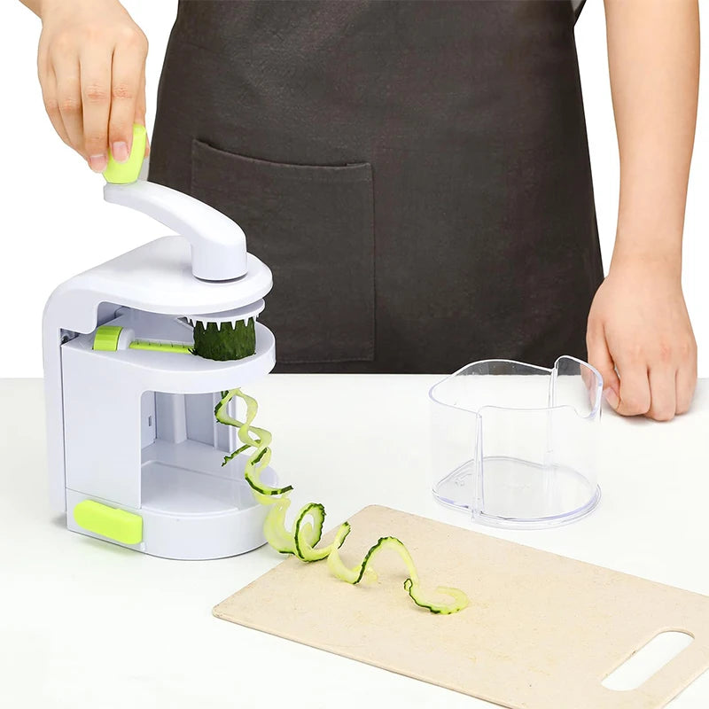 4 In 1 Vegetable Spiralizer – Zucchini Noodle Maker Veggie Slicer