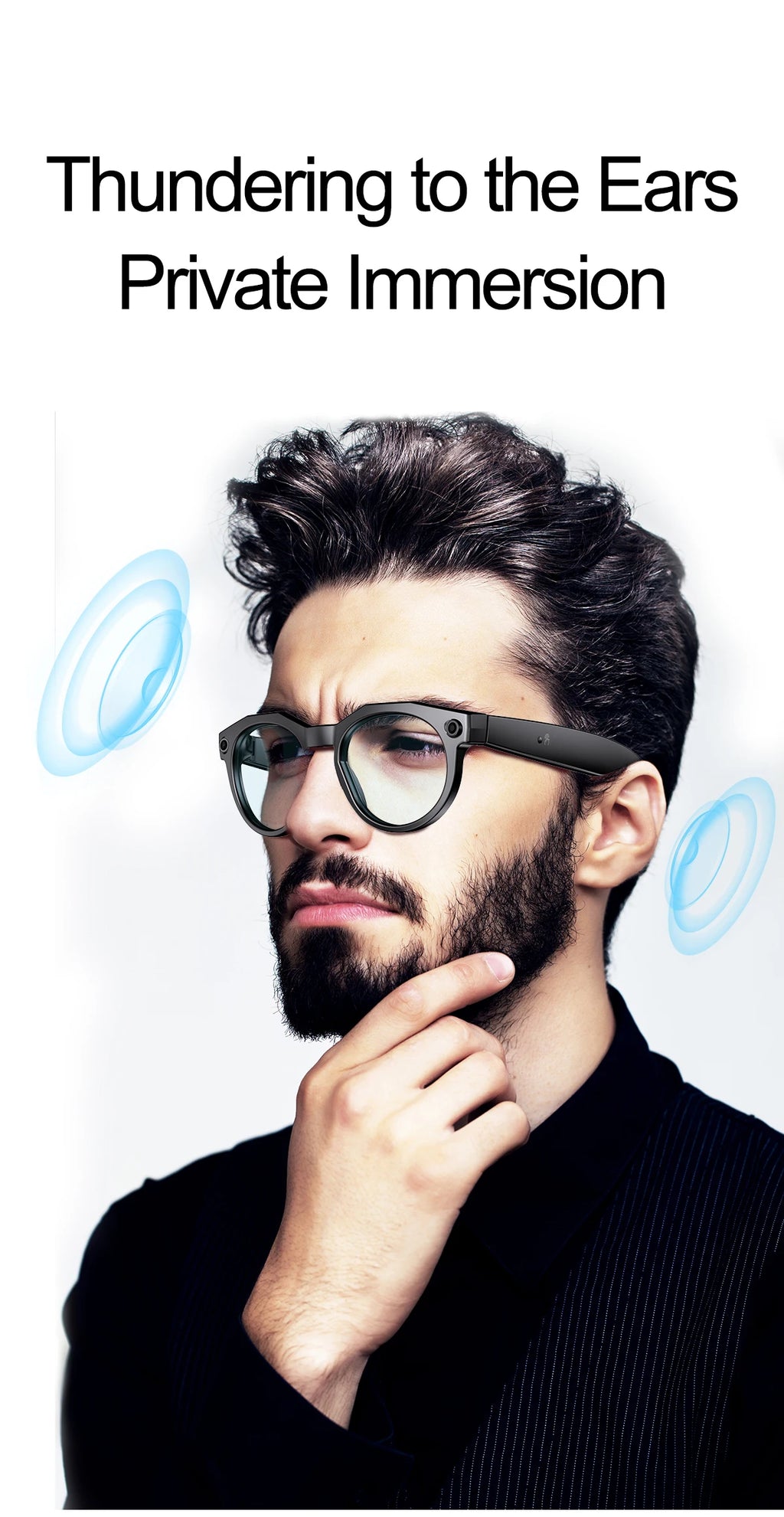 2026 New 4K HD AI Smart Glasses Men 800W Pixel Camera Bluetooth Call 4GB WIFI Transmission Voice Assistant Smart Glasses Women