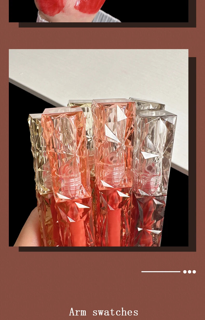 Long-Lasting Hydrating Lip Gloss – Waterproof Transparent Mirror Shine