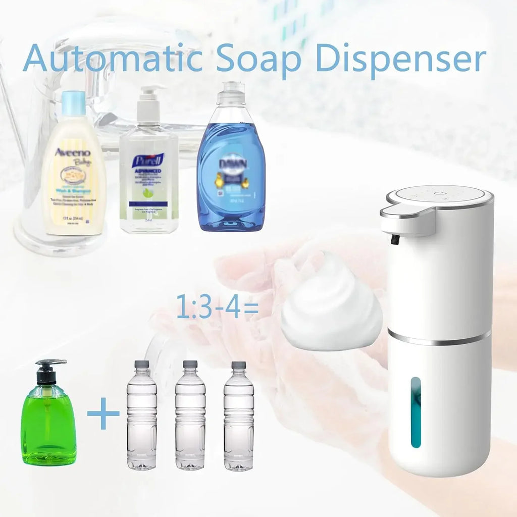 Automatic Touchless Soap Dispenser – USB Infrared Sensor Pump