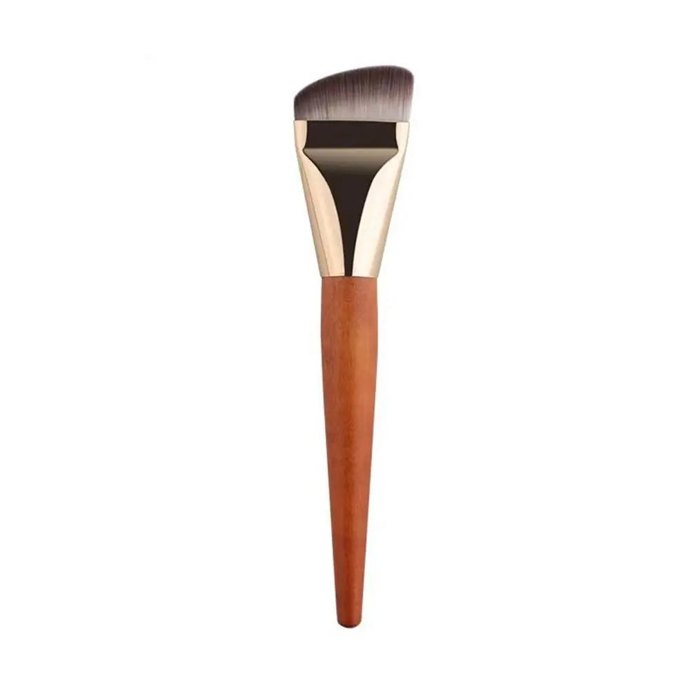 Ultra-Thin Flat Foundation Brush – Soft Synthetic Makeup Brush