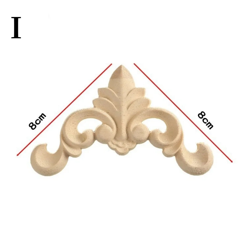 Decorative Wooden Appliques & Onlays for Furniture, Walls & Doors – DIY Wood Corner Frames