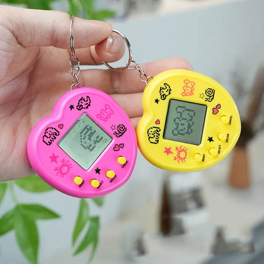 Virtual Pet Handheld Game – 168 Digital Animals, Pocket Console for Kids & Adults