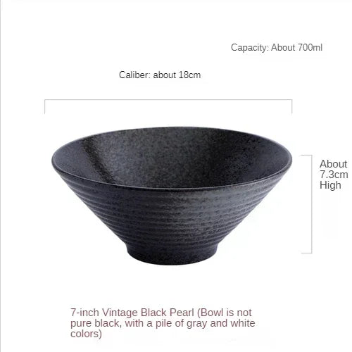 Japanese Ceramic Bowl Set – Creative Ramen & Soup Tableware