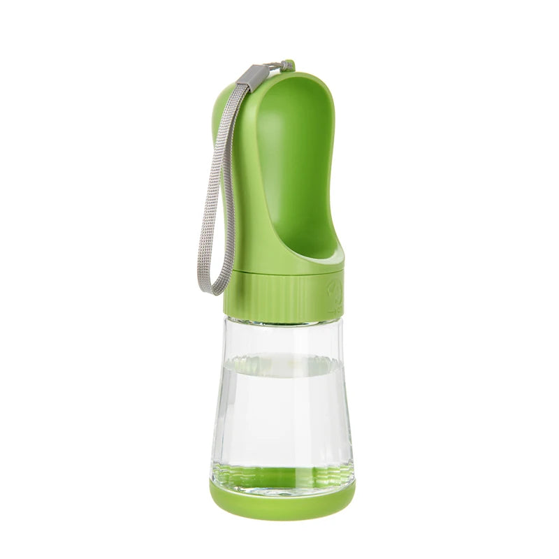 Portable 2-in-1 Dog Water Bottle with Food Container – Travel Pet Water Dispenser for Dogs & Cats