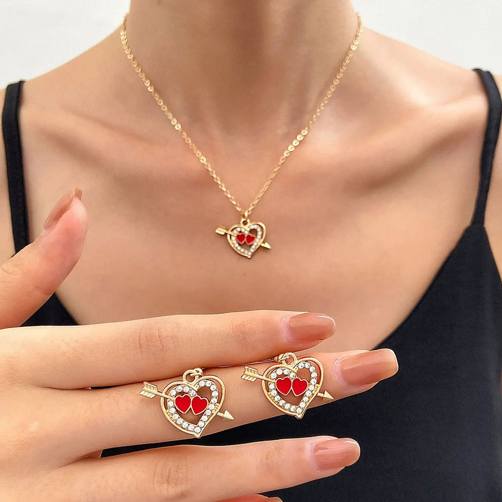 4-Piece Pearl Jewelry Set for Women