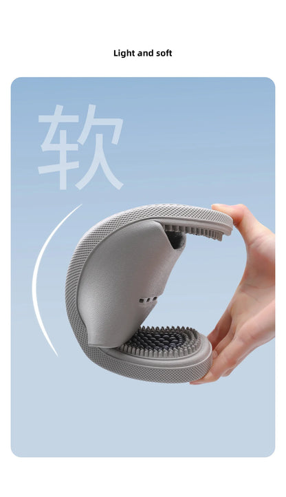 Comfortable PVC Indoor Slippers for Men & Women – Massage & Breathable Home Slides