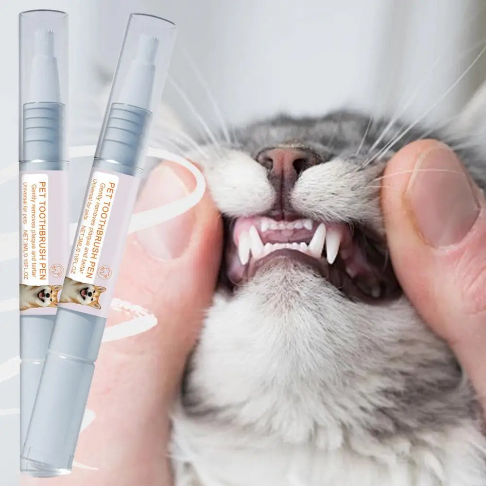 Pet Teeth Cleaning Pen for Dogs & Cats – Easy Dental Care for Fresh Breath