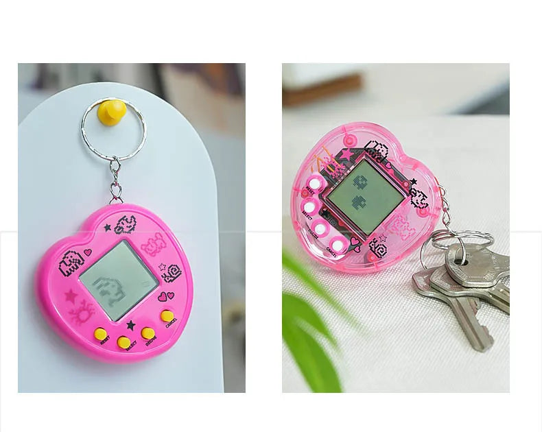 Virtual Pet Handheld Game – 168 Digital Animals, Pocket Console for Kids & Adults