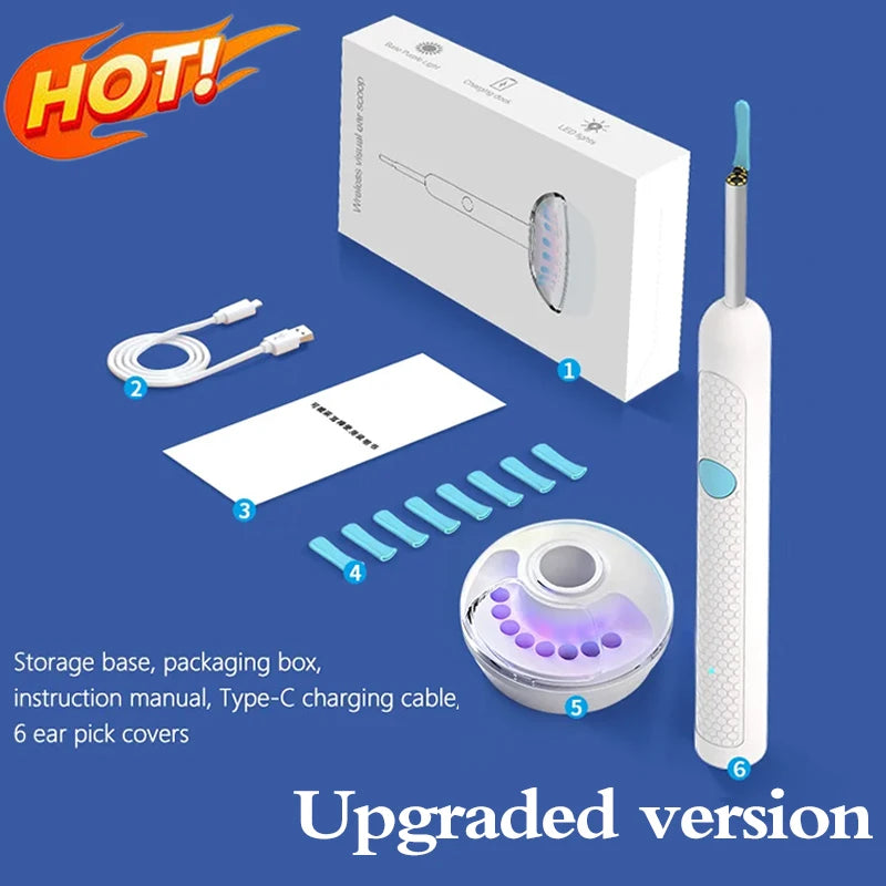 Visual Ear Wax Cleaner Camera – Smart Ear Cleaning Endoscope Tool