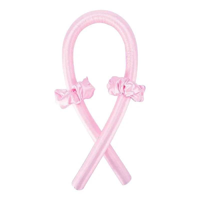 Heatless Curling Rod Night Cap – Soft Headband Hair Rollers for No-Heat Styling