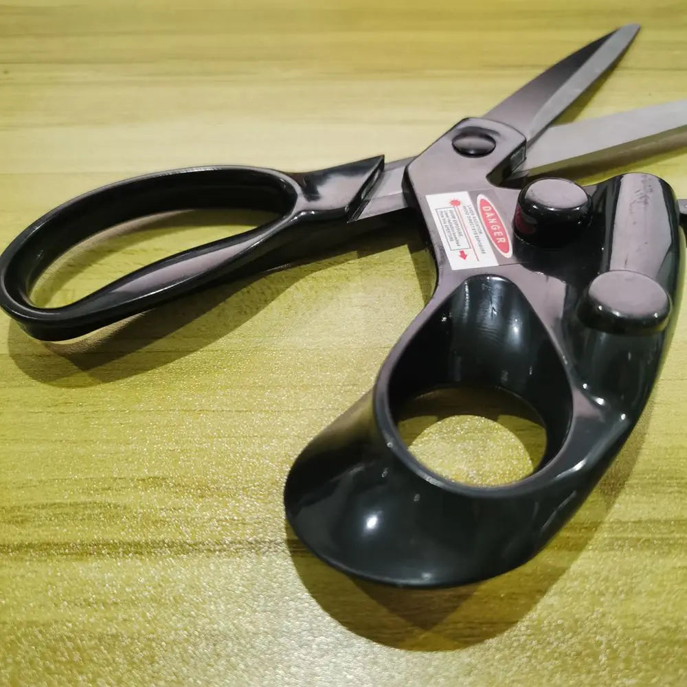 Professional Laser-Guided Stainless Steel Scissors for Sewing Crafting & Fabric Cutting