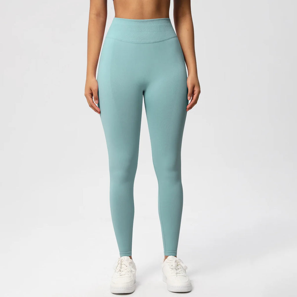 Seamless Fitness Pants Women's High Waist Yoga Leggings  High Stretchy Butt Lifting Breathable Sports Tights Women Gym Leggings